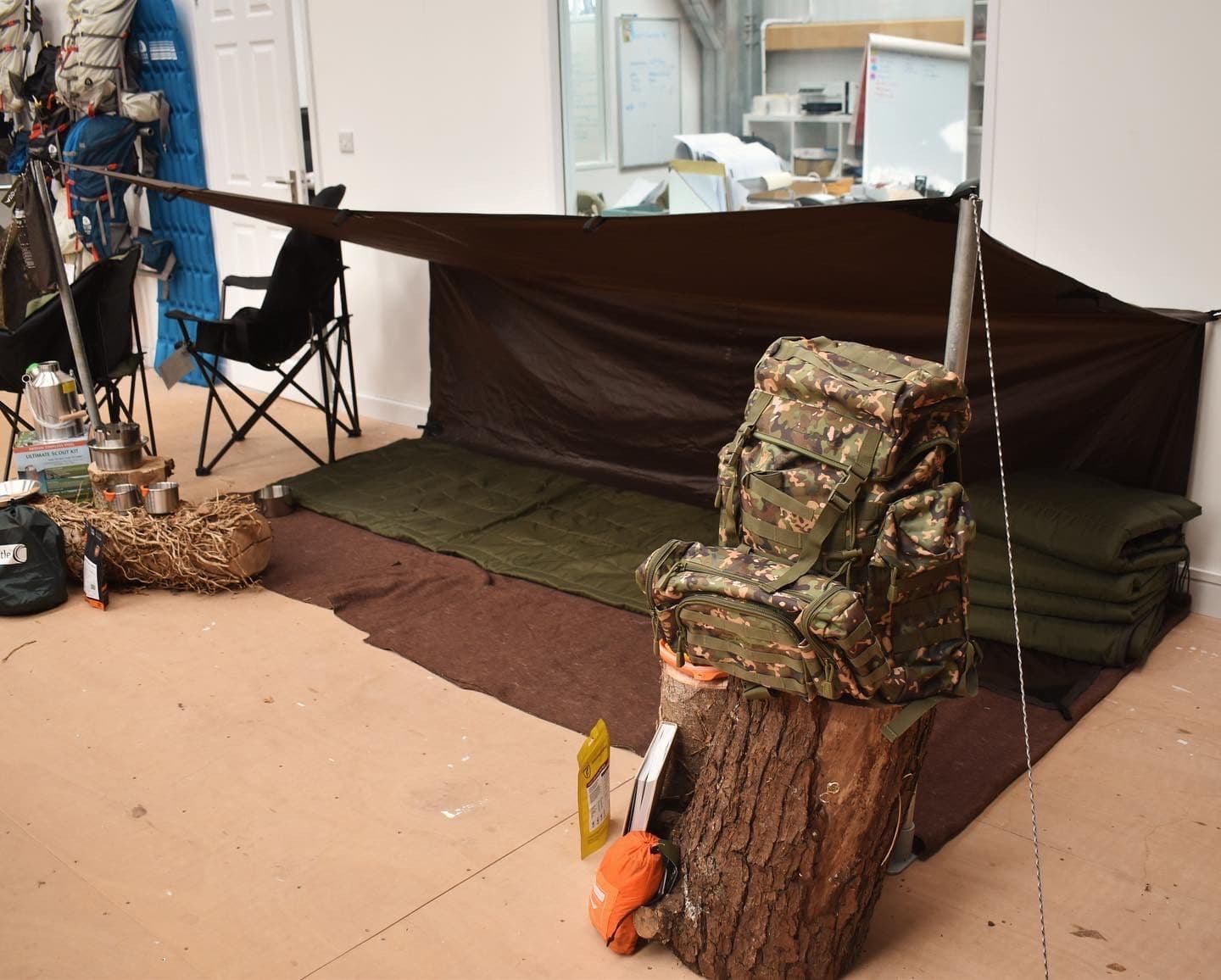 DD Hammocks Tarp 3 x 3m - Coyote Brown - Image 4