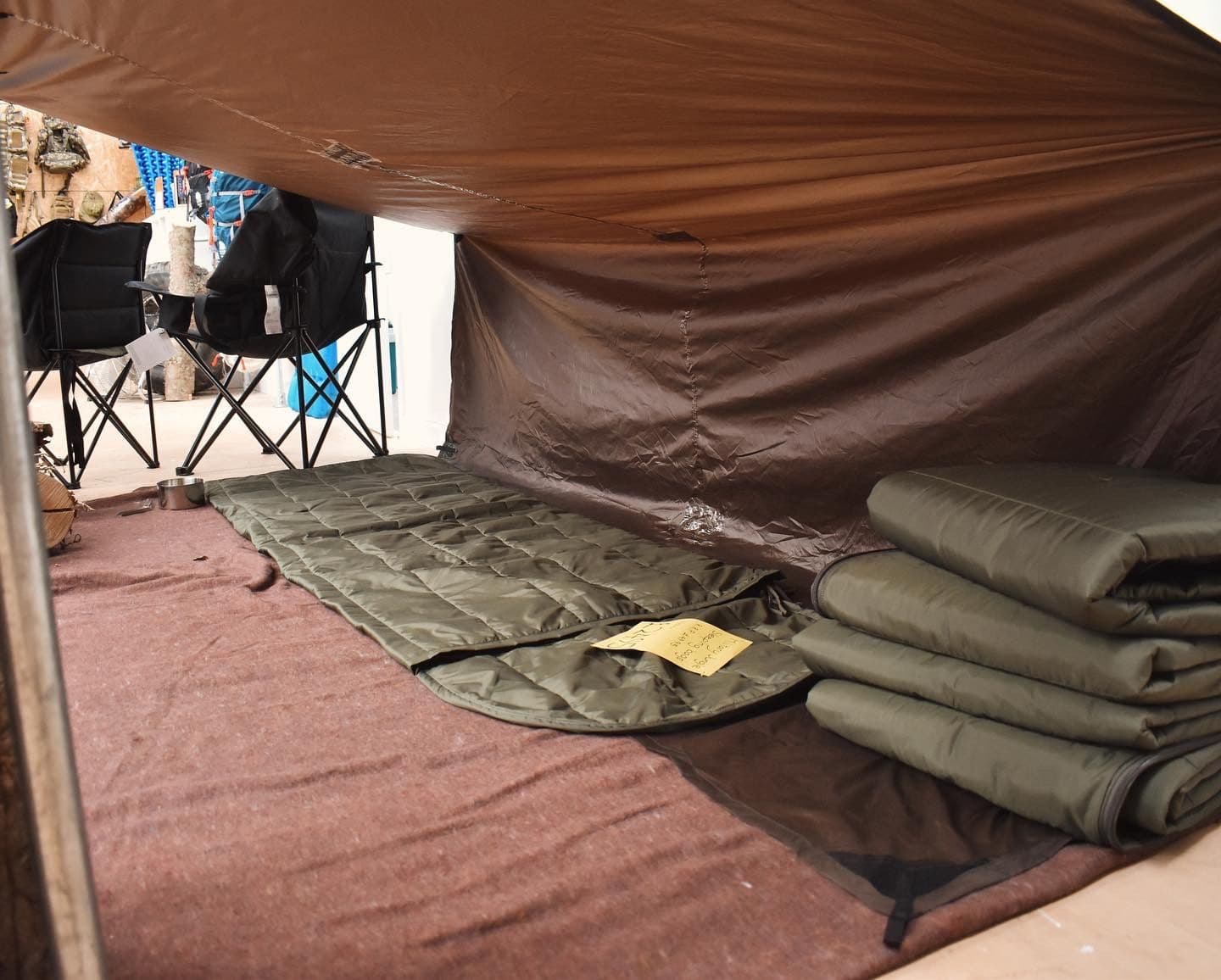 DD Hammocks Tarp 3 x 3m - Coyote Brown - Image 7