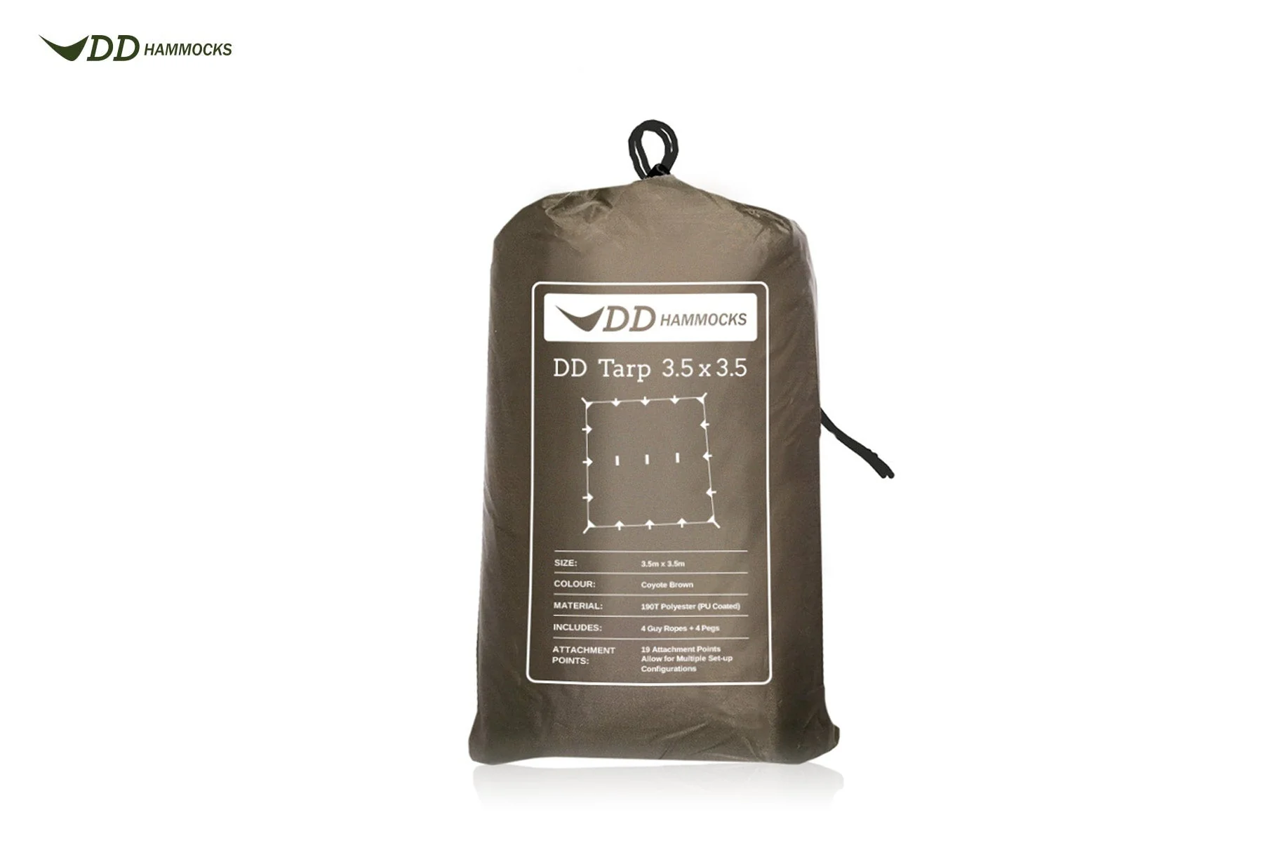 DD Hammocks Tarp 3.5 x 3.5m - Image 2