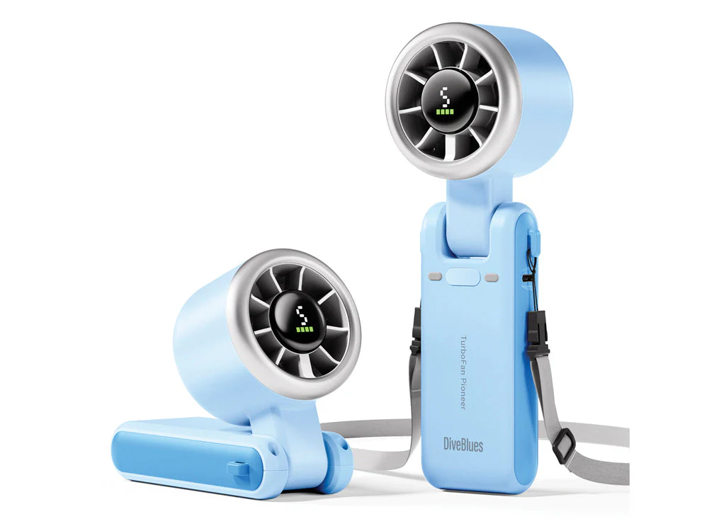 DiveBlues JetForce Portable Handheld Turbo Fan - Image 3