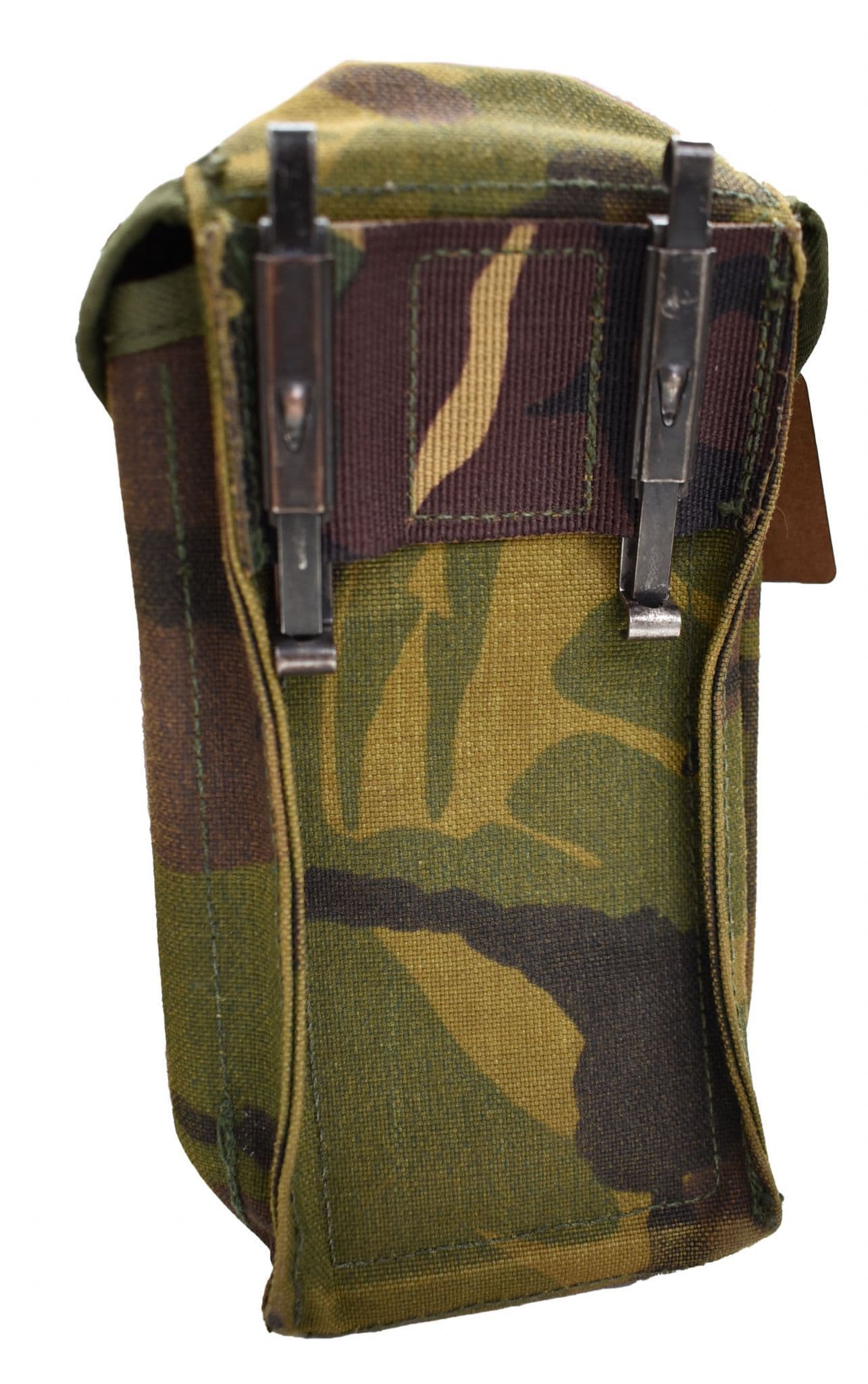 Dutch Military DPM M93 Rifle Ammo Pouch With Alice Clips - Image 2