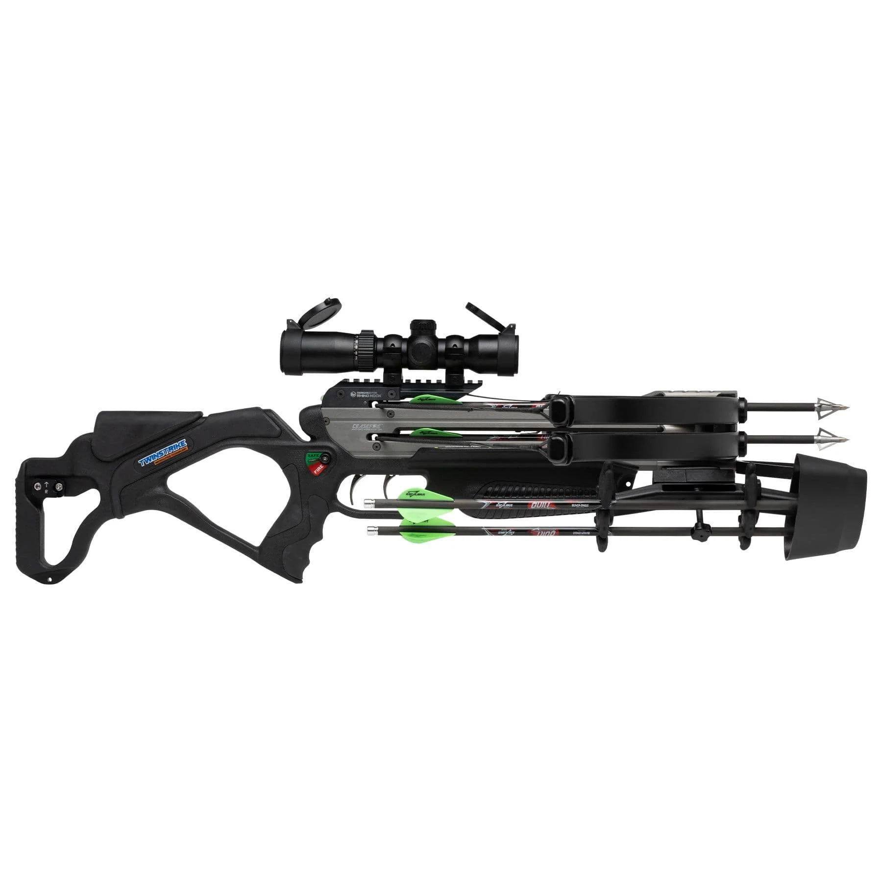 Excalibur Twinstrike TAC2 Recurve Crossbow Kit in Black - Image 2