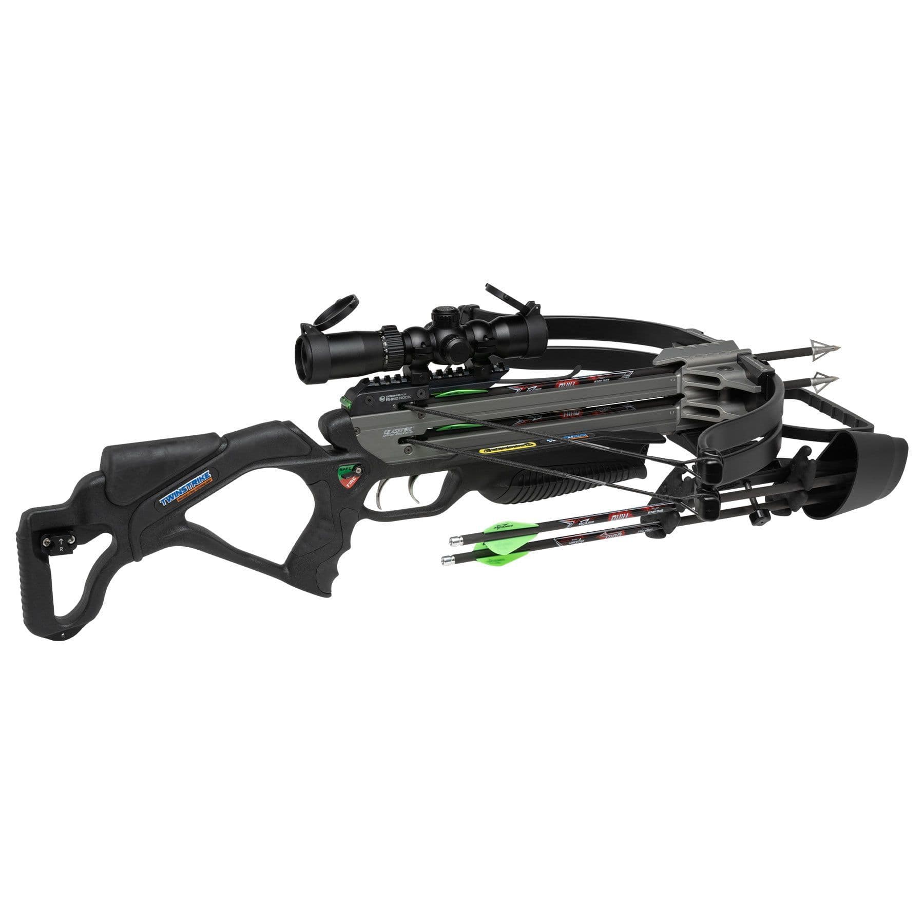 Excalibur Twinstrike TAC2 Recurve Crossbow Kit in Black - Image 3