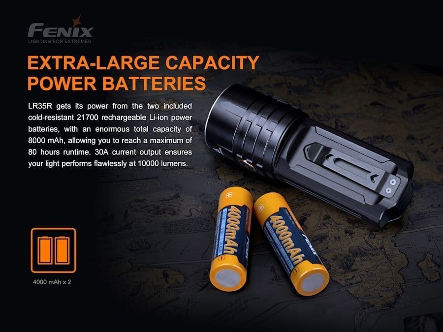 Fenix LR35R 10,000 Lumen Searchlight Torch - Image 13
