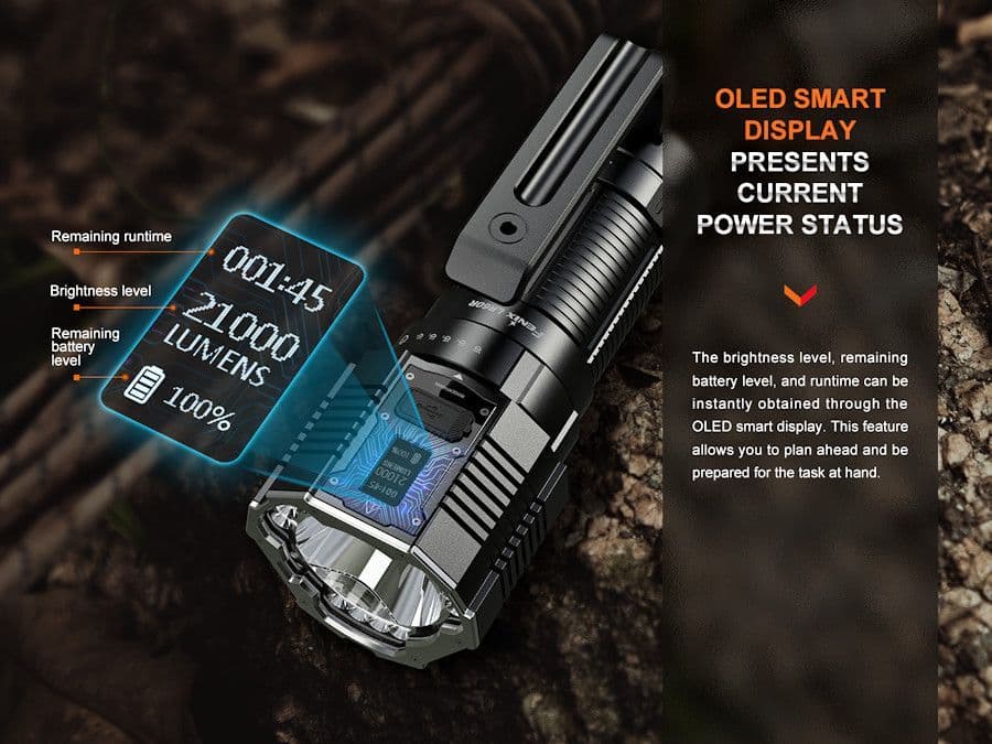Fenix LR60R 21,000 Lumen Rechargeable Searchlight Torch - Image 17