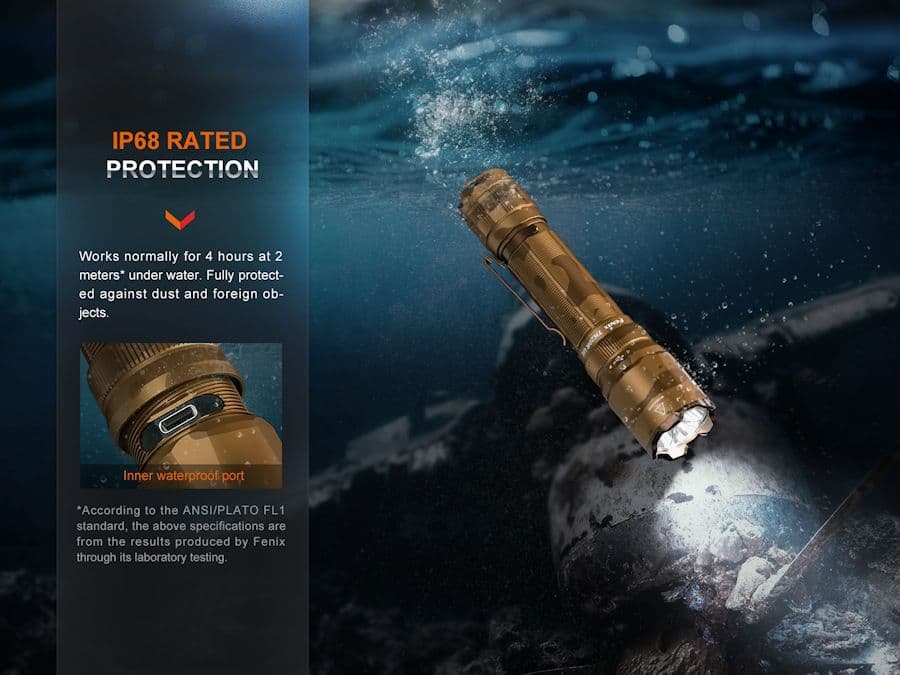 Fenix TK20R UE 2800 Lumen Tactical Torch - Image 11