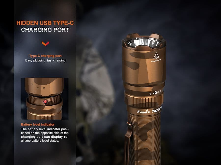 Fenix TK20R UE 2800 Lumen Tactical Torch - Image 14