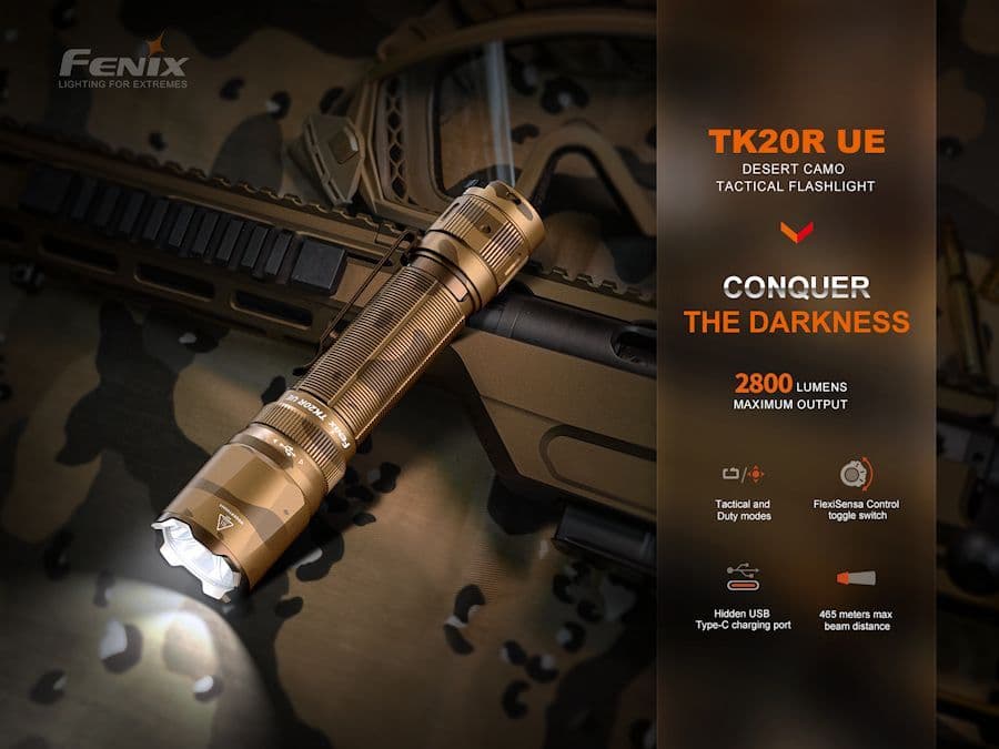 Fenix TK20R UE 2800 Lumen Tactical Torch - Image 19