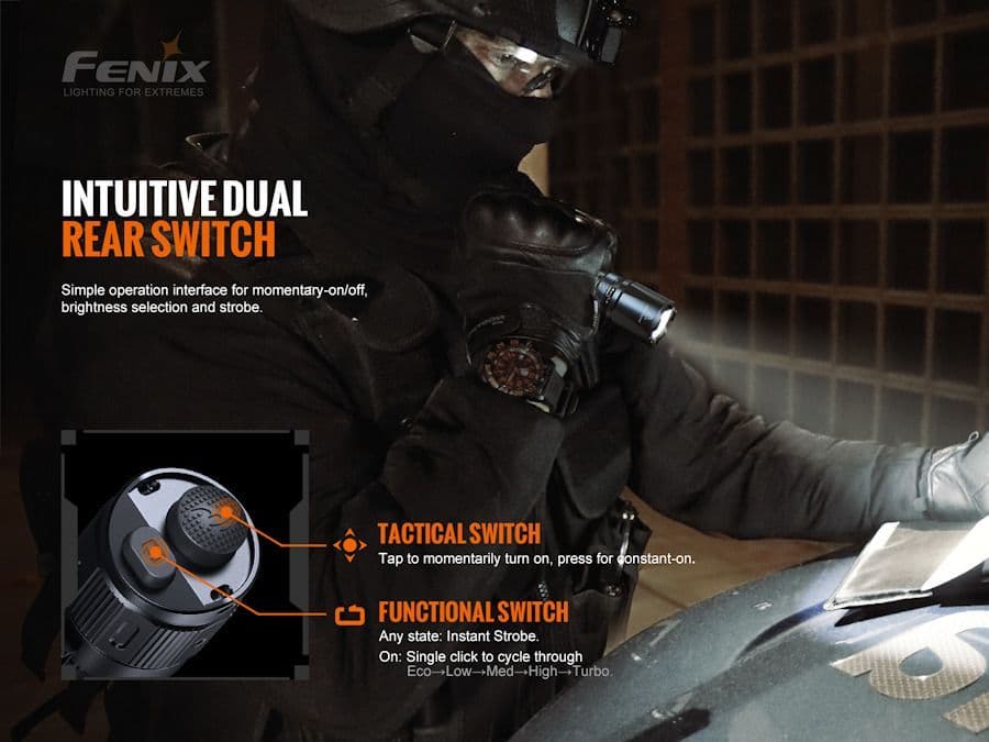 Fenix TK20R V2.0 3000 Lumen Rechargeable torch - Image 14