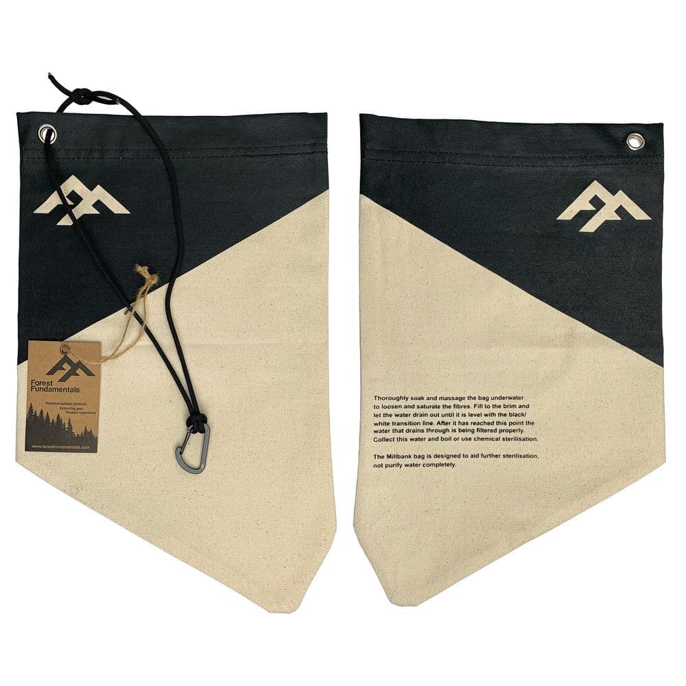 Forest Fundamentals Millbank Bag Water Filter Bag Pre-Filter For The Grayl
