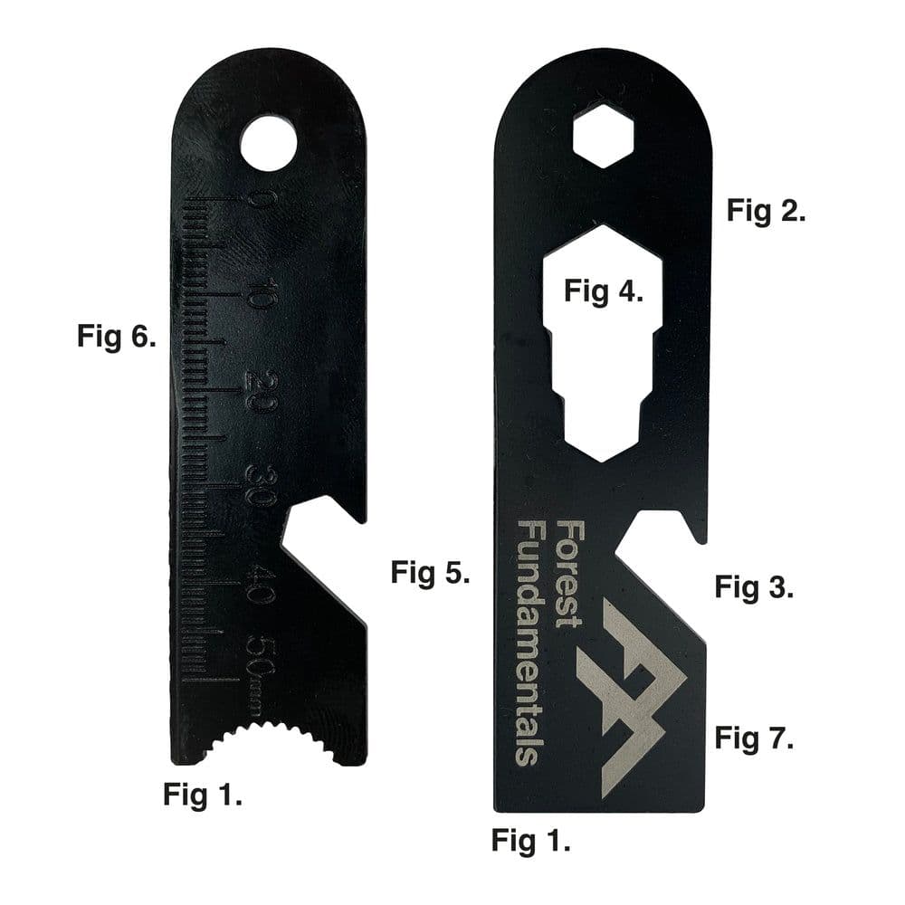 Forest Fundamentals Stealth Fire Strikers Ultimate Ferro Rod Strikers - Image 2