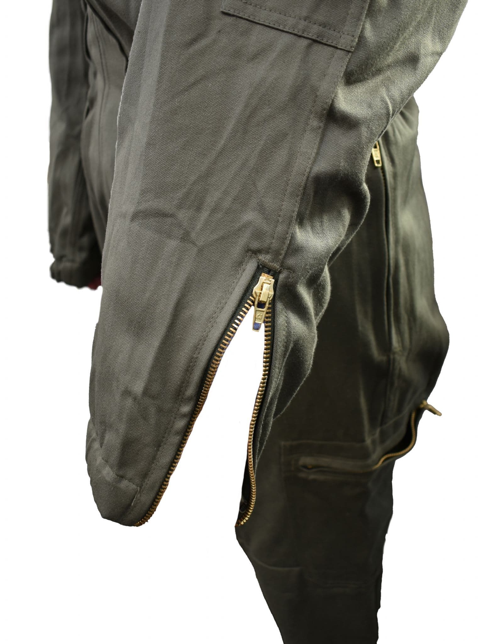 French Air Force Women's Olive Coverall / Overall - Image 6