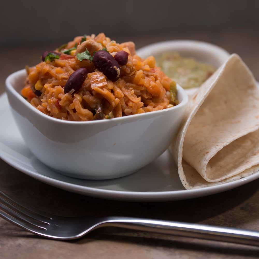 Fuel Your Preparation Freeze Dried Food Ration Meal Tin - Chicken Fajita With Rice - Image 2