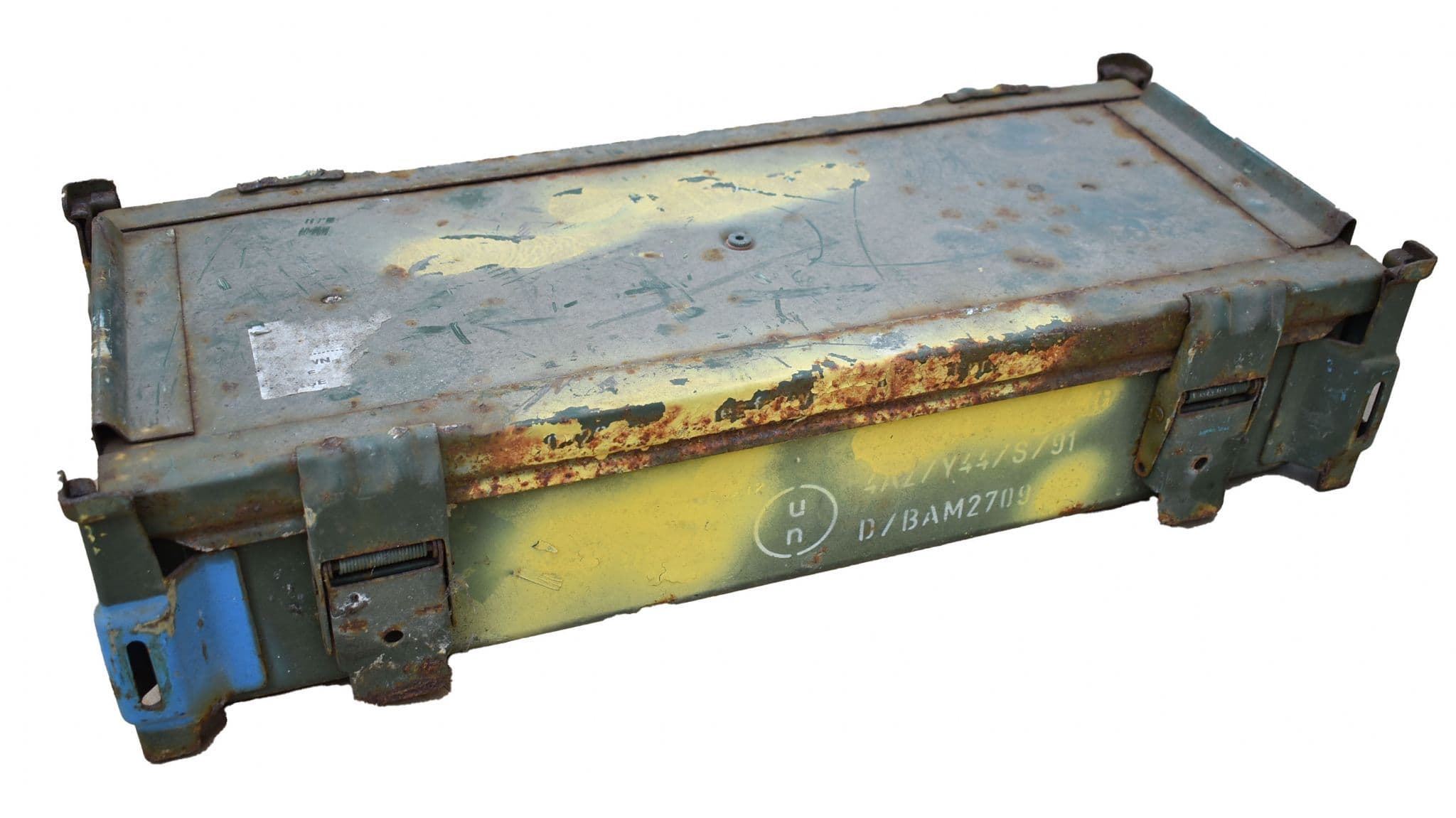 German Army 27mm Cannon Euro Fighter Ammo Box - Image 2