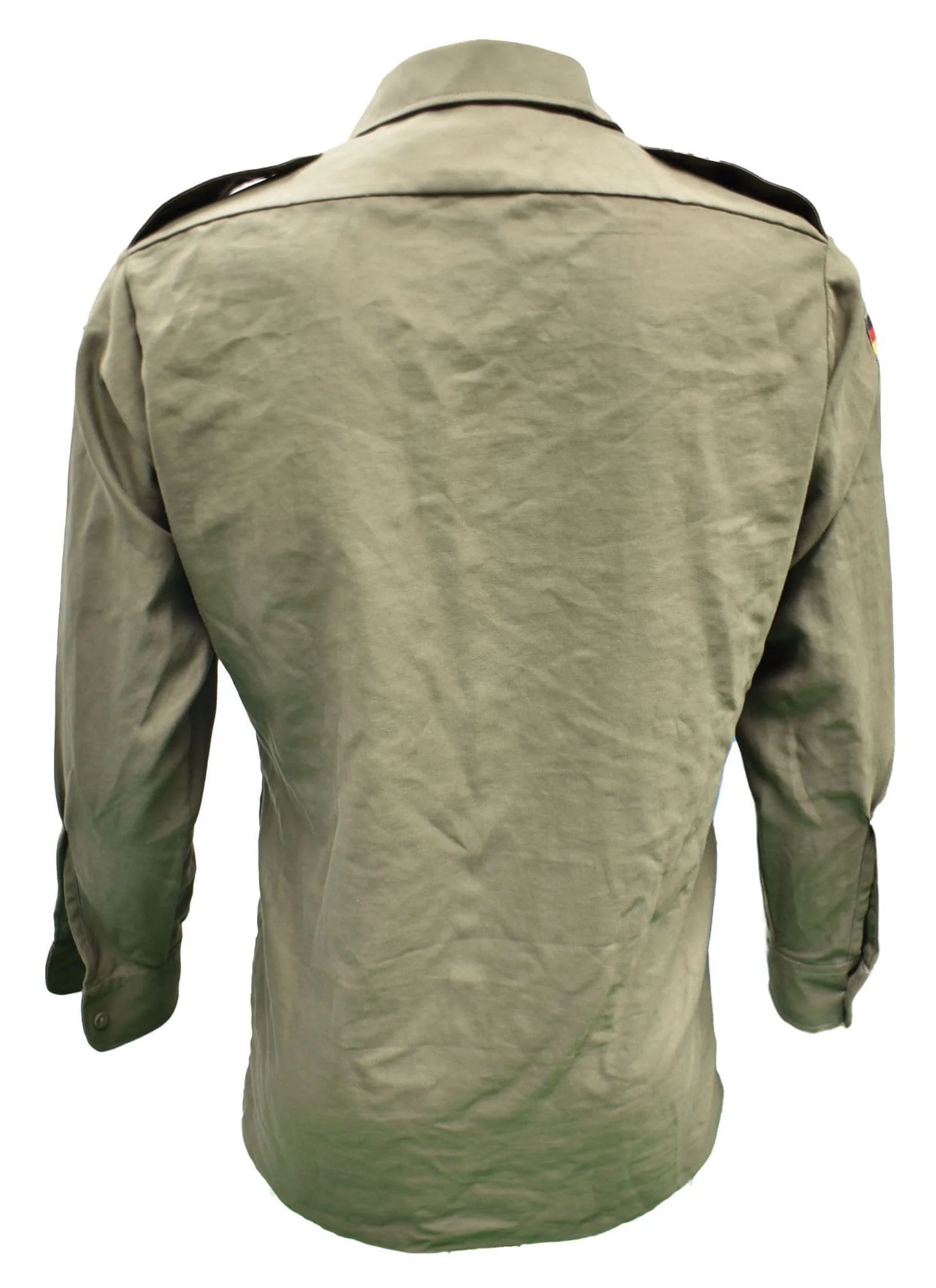 German Army Olive Lightweight Long Sleeve Shirt - Image 3
