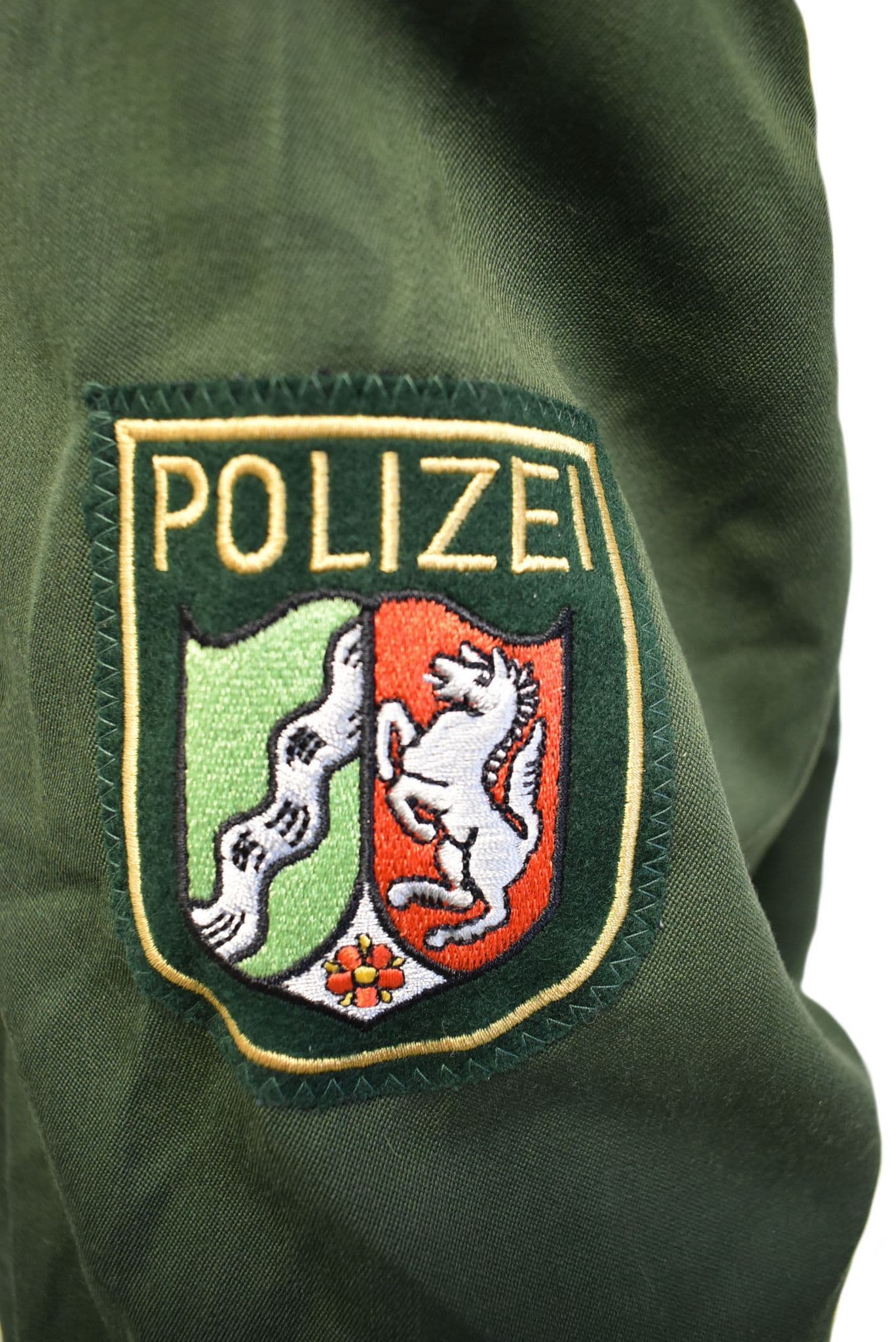 German Police Officer Green Dress Jacket - Image 3