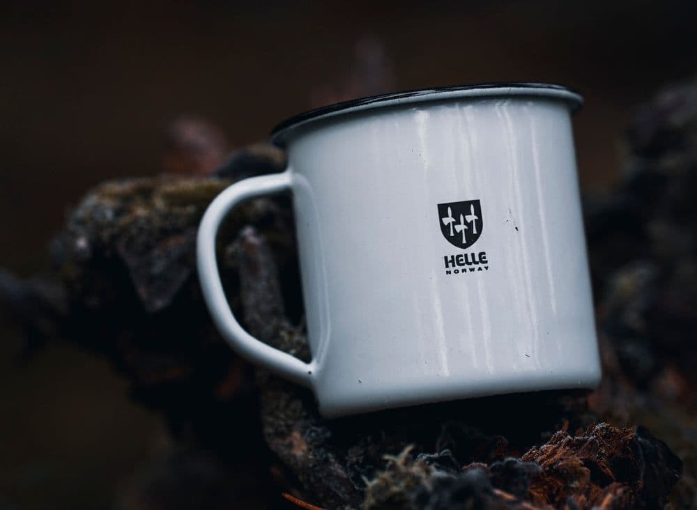 Helle Map Enamel Mug - Image 2