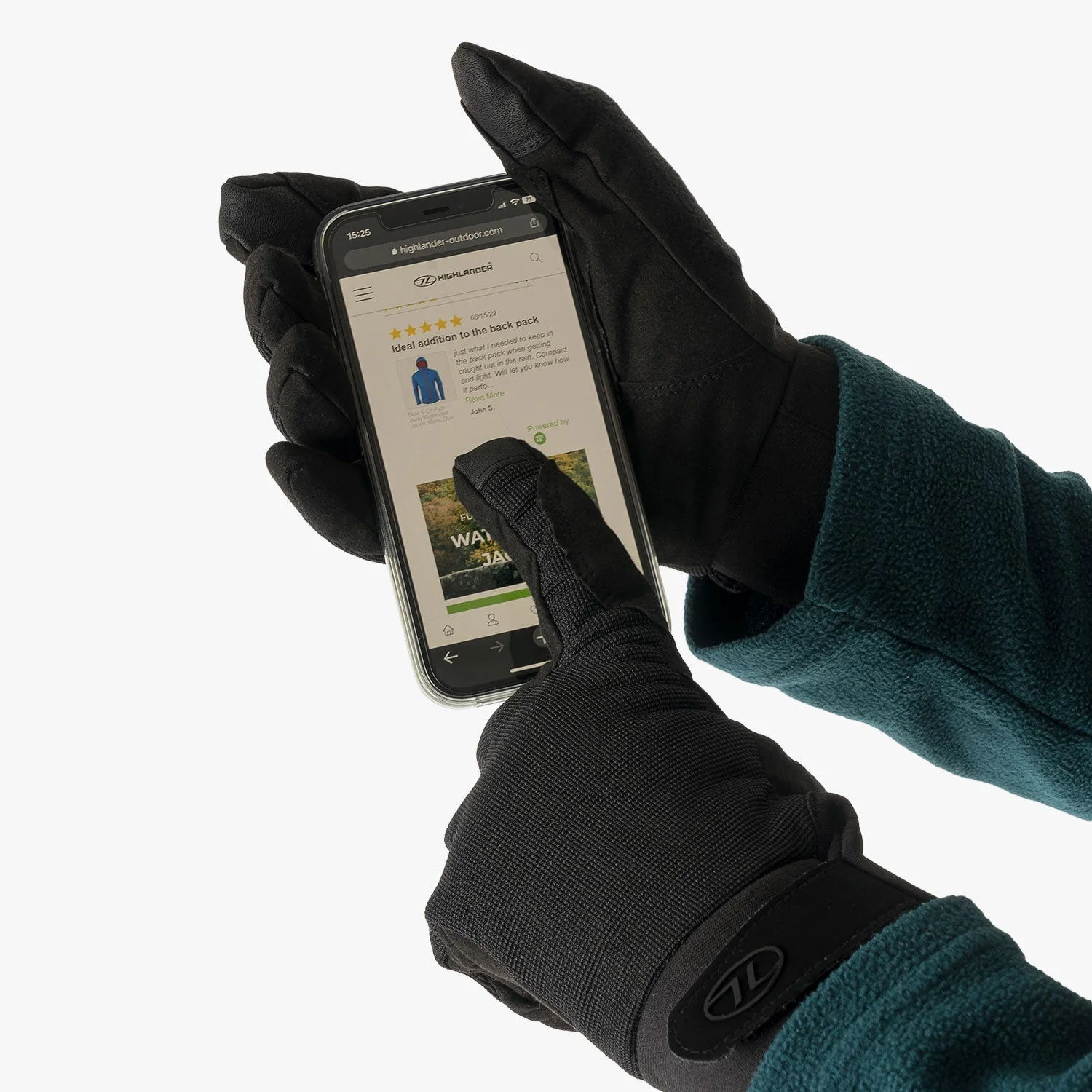Highlander Aqua-Tac 100% Waterproof Gloves - Image 5