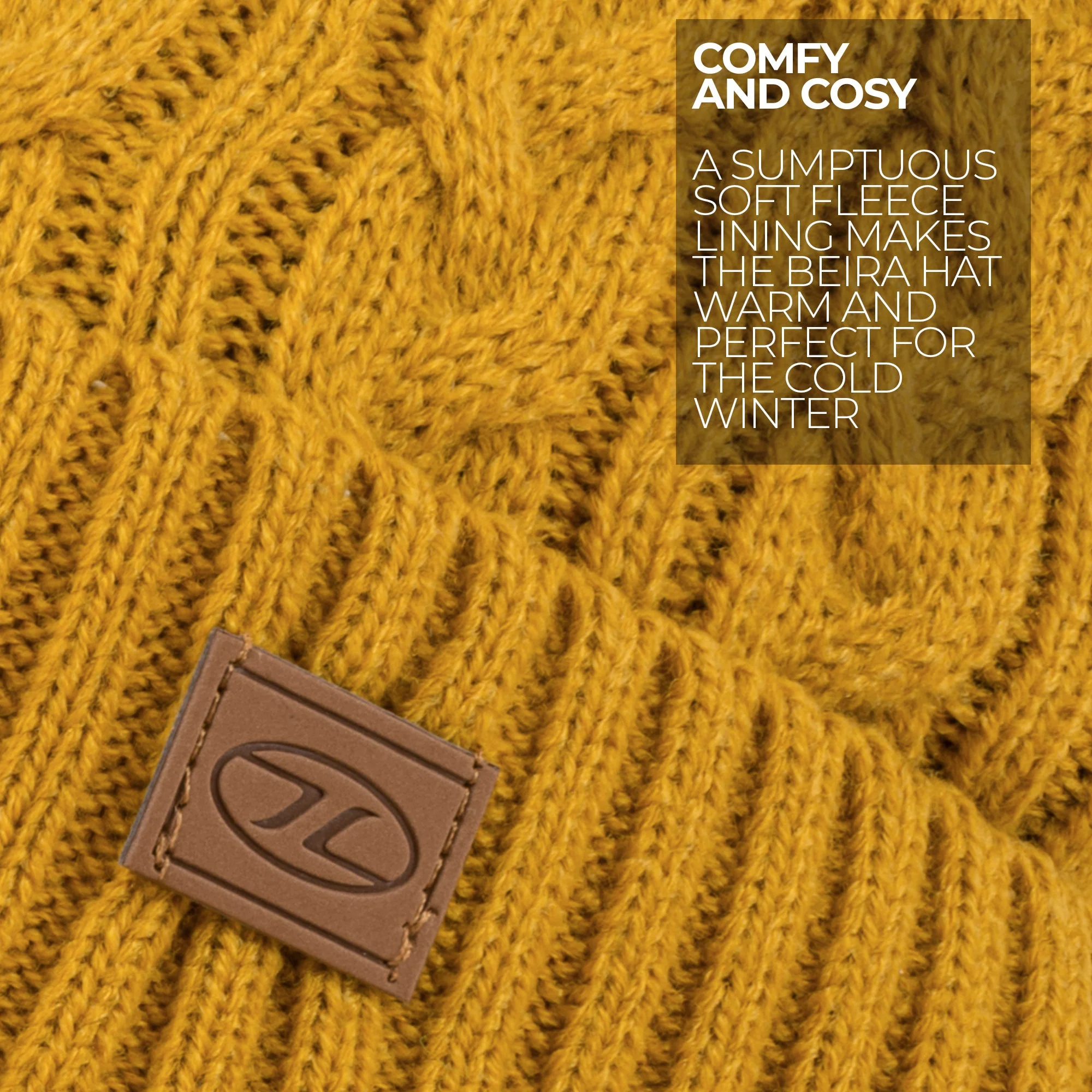 Highlander Beira Lined Bobble Hat - Image 5