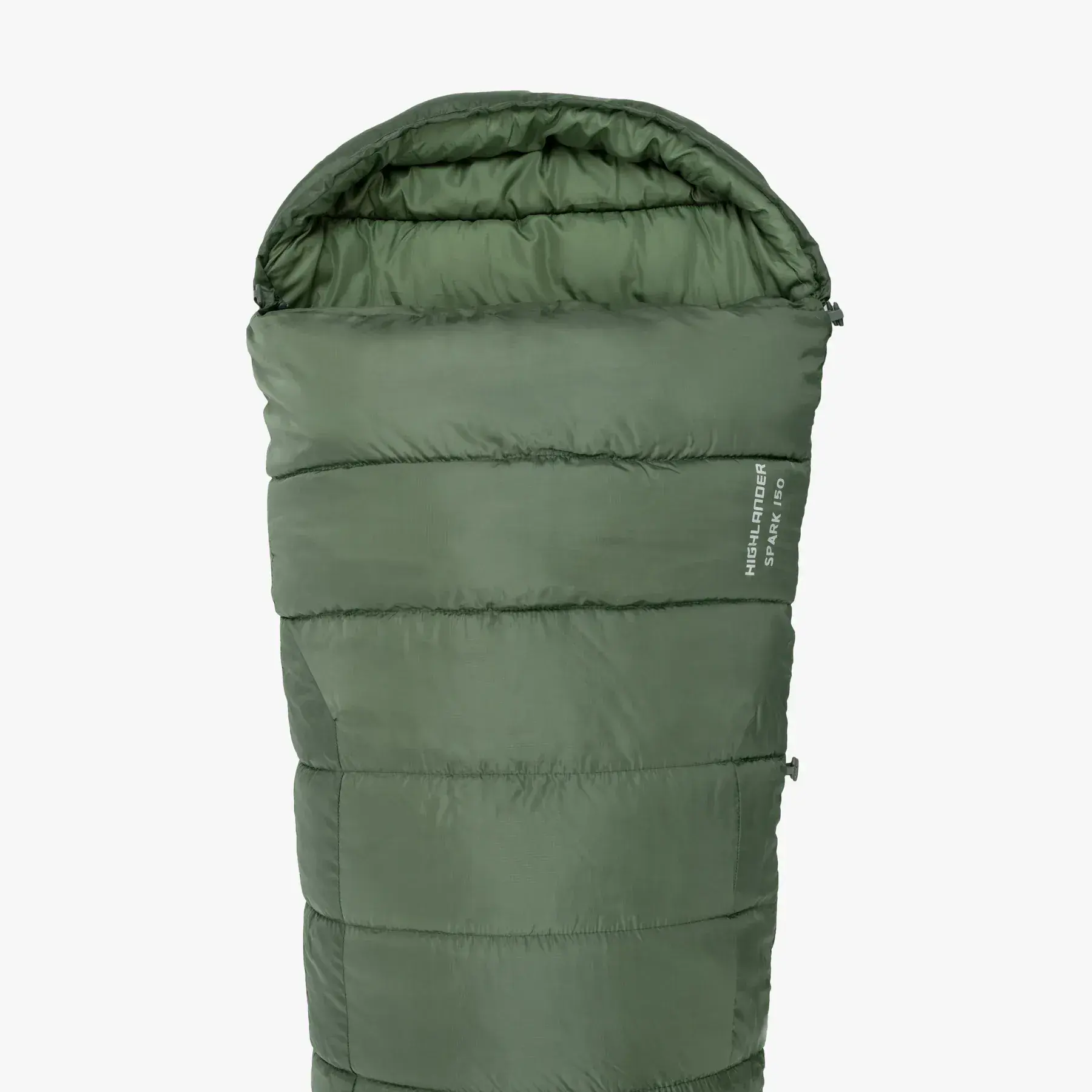 Highlander Forces Phoenix Spark 150 Sleeping Bag - Olive - Image 2