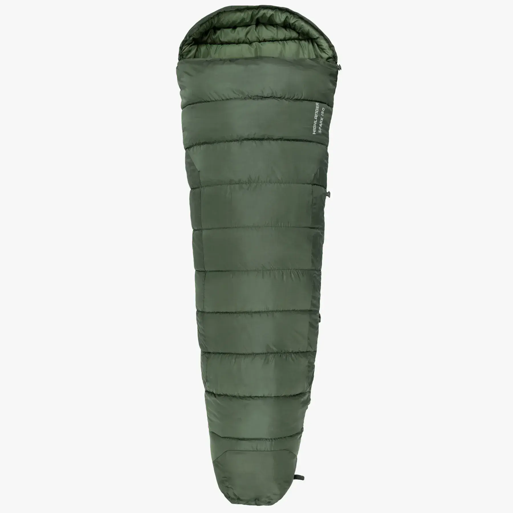 Highlander Forces Phoenix Spark 150 Sleeping Bag - Olive - Image 4