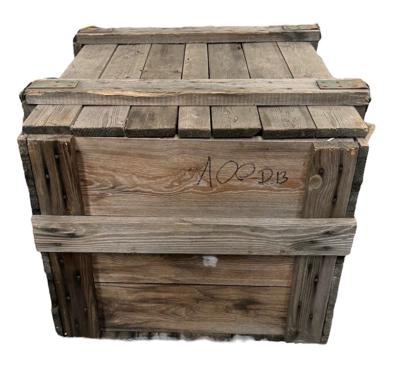 Hungarian Military Large Wooden Ammo Box - Image 2