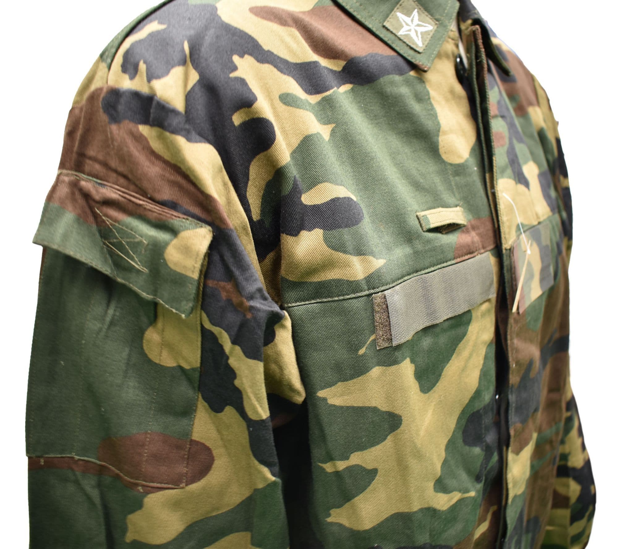Italian Army Mimetico Roma M90 Woodland Camo Shirt - Image 4