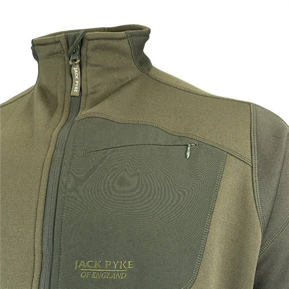 Jack Pyke Ashcombe Technical Fleece Jacket - Green - Image 4