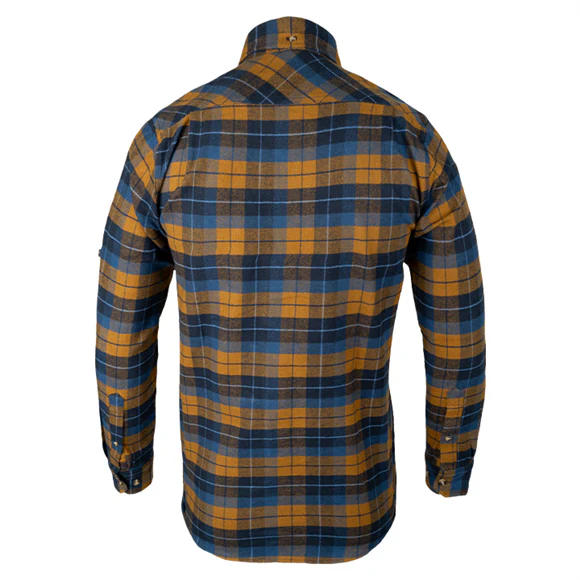 Jack Pyke Bleasdale Heavy Flannel Shirt - Navy - Image 3