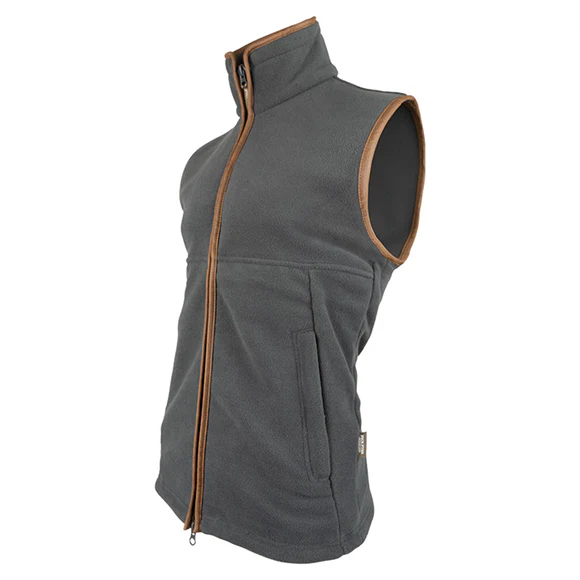 Jack Pyke Countryman Fleece Gilet - Charcoal - Image 2