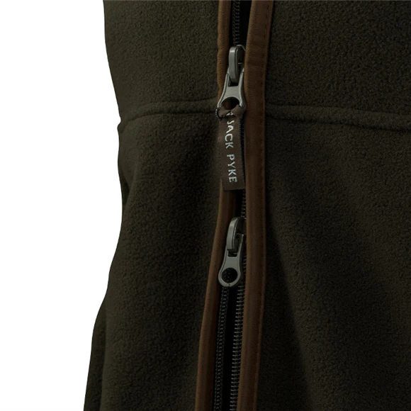 Jack Pyke Countryman Fleece Gilet - Dark Olive - Image 5