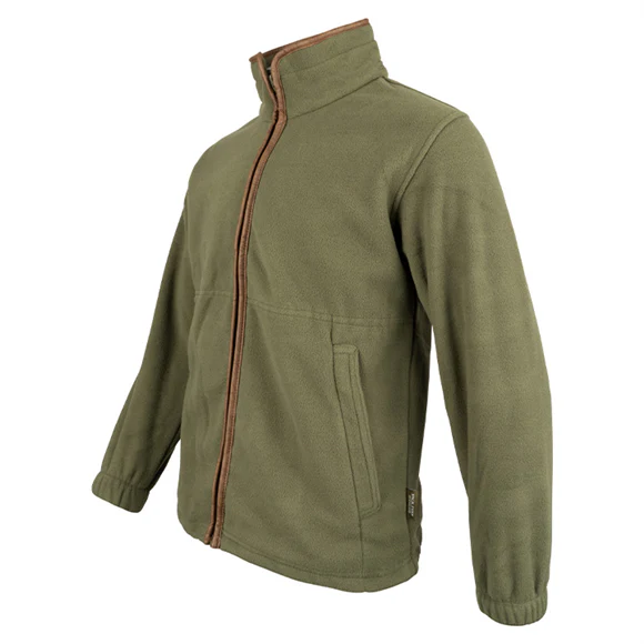 Jack Pyke Countryman Fleece Jacket - Light Olive - Image 2