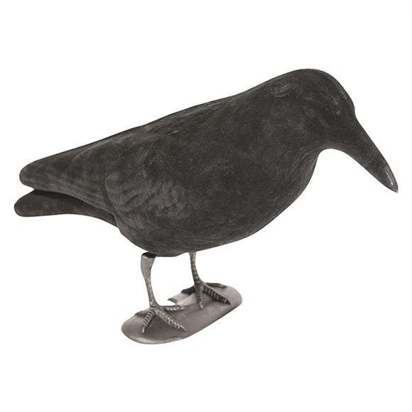 Jack Pyke Flocked Crow Full Body Decoy