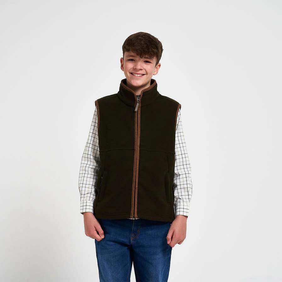 Jack Pyke Junior Countryman Gilet - Dark Olive - Image 10