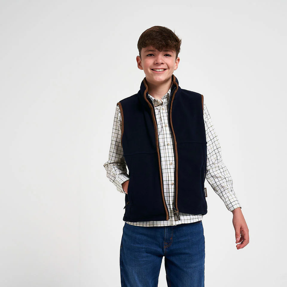 Jack Pyke Junior Countryman Gilet - Navy - Image 5