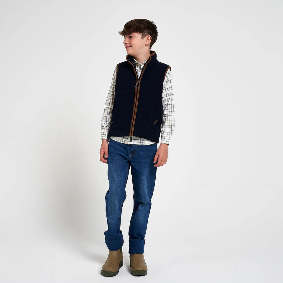Jack Pyke Junior Countryman Gilet - Navy - Image 9