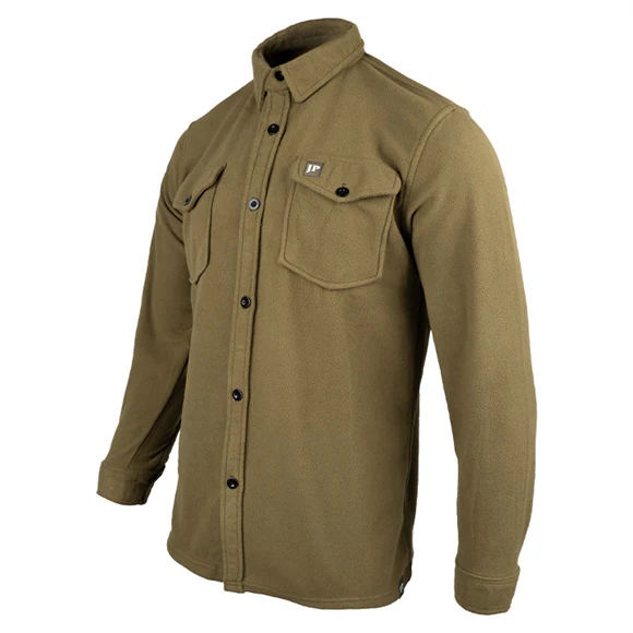 Jack Pyke Polar Fleece Shirt - Dark Mustard - Image 2