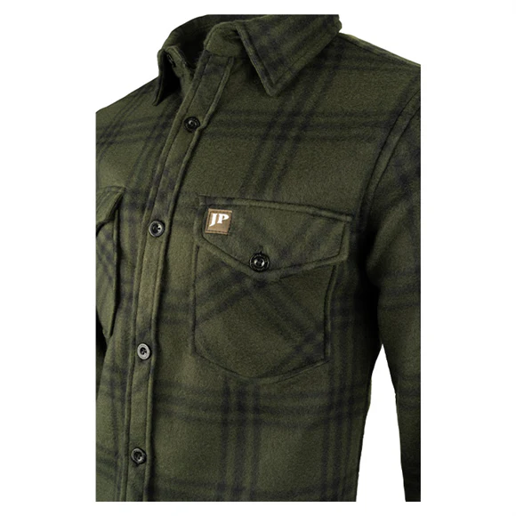 Jack Pyke Polar Fleece Shirt - Green - Image 4