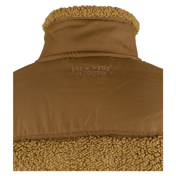 Jack Pyke Sherpa Fleece Jacket Gen 2 - Camel - Image 4