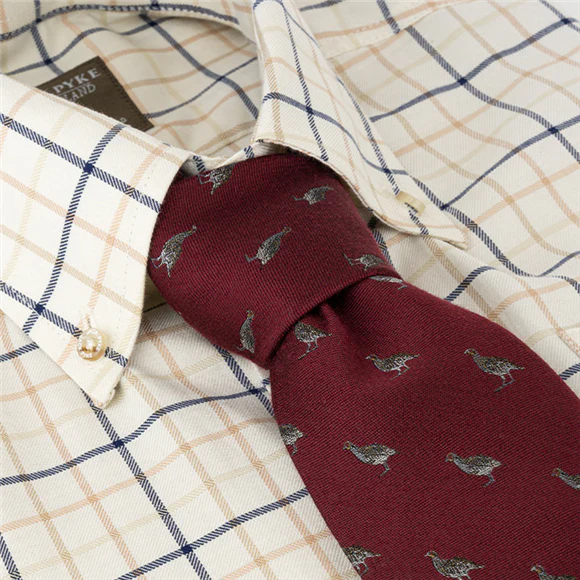 Jack Pyke Silk Tie Partridge - Image 3