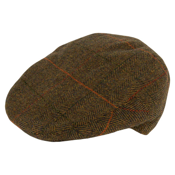 Jack Pyke Wool Blend Flat Cap - Brown - Image 3