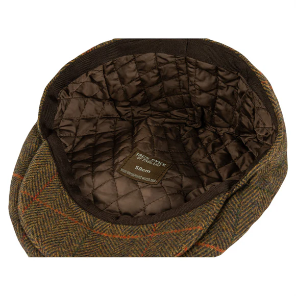 Jack Pyke Wool Blend Flat Cap - Brown - Image 4