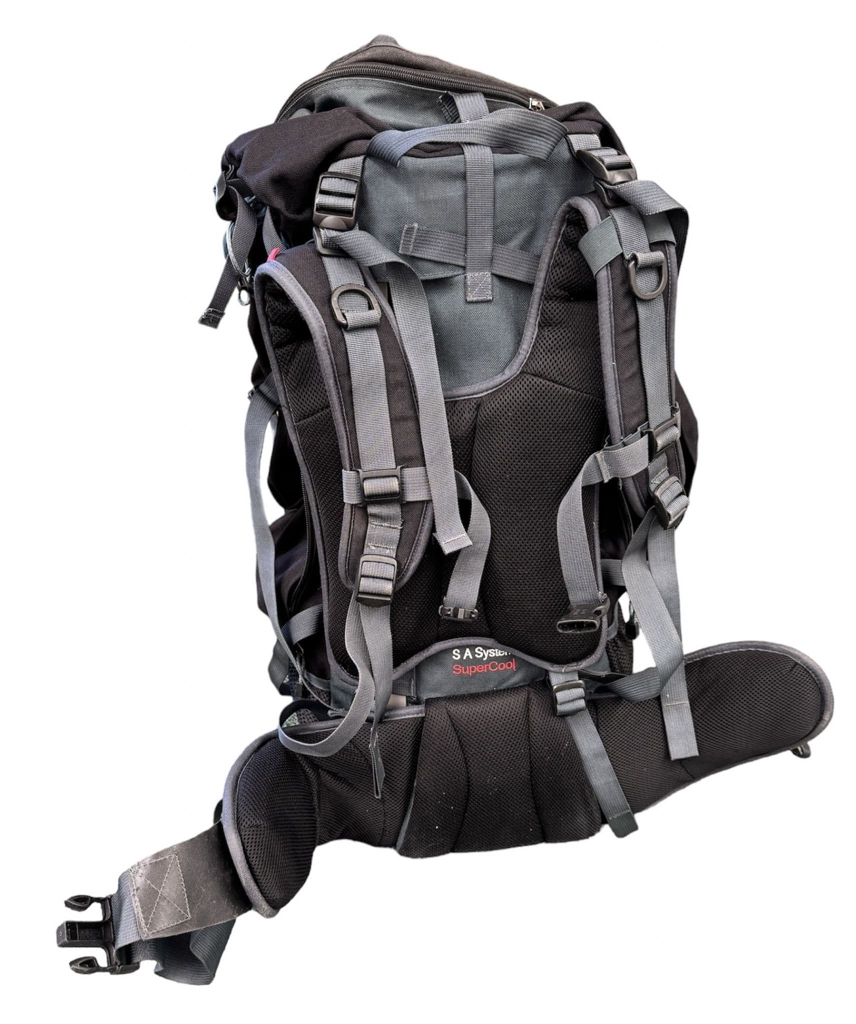 Karrimor Military Jaguar 95l Rucksack - Black & Grey - Image 4