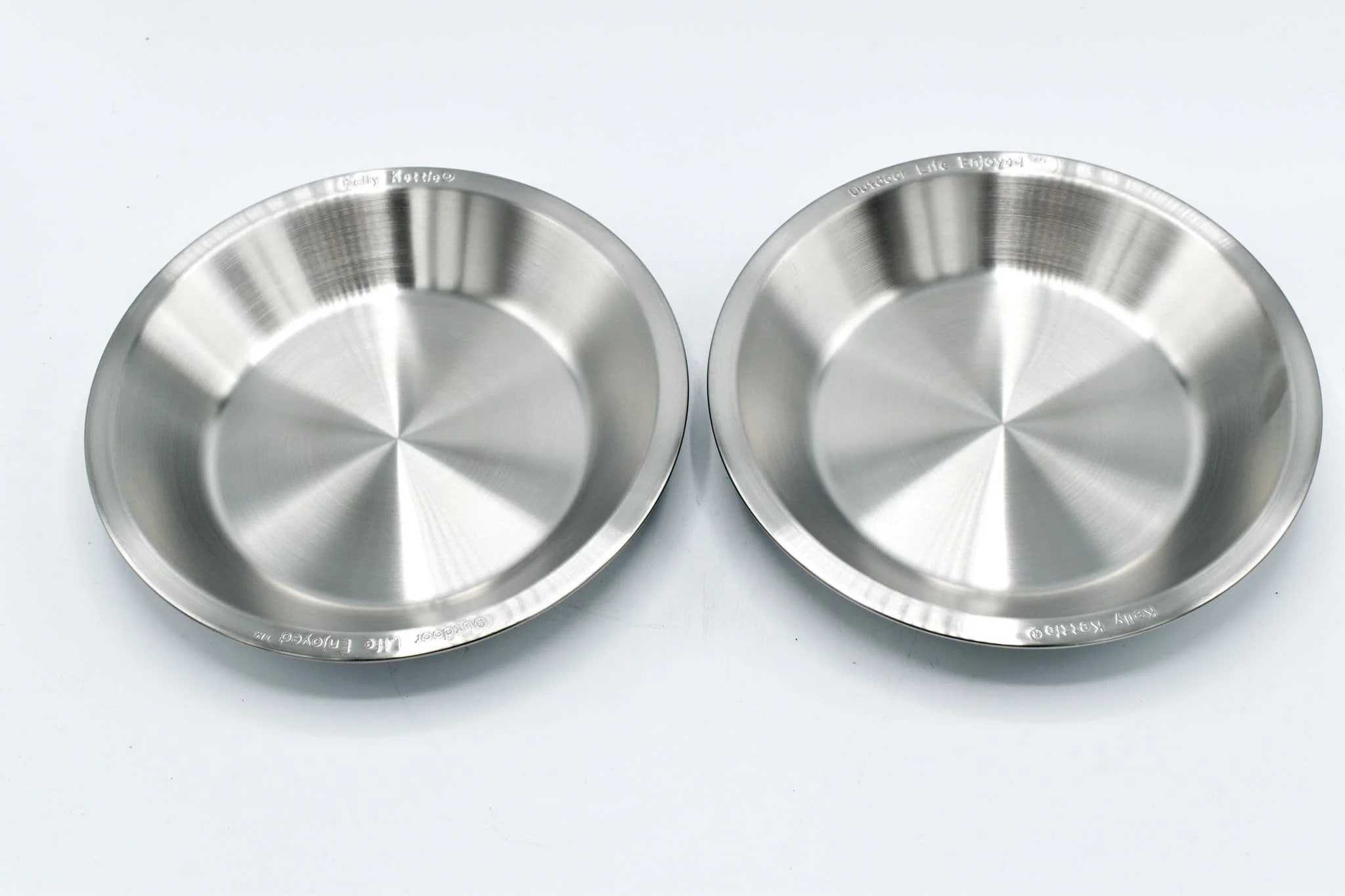 Kelly Kettle Camping Stainless Steel Plates x 2 - Image 3