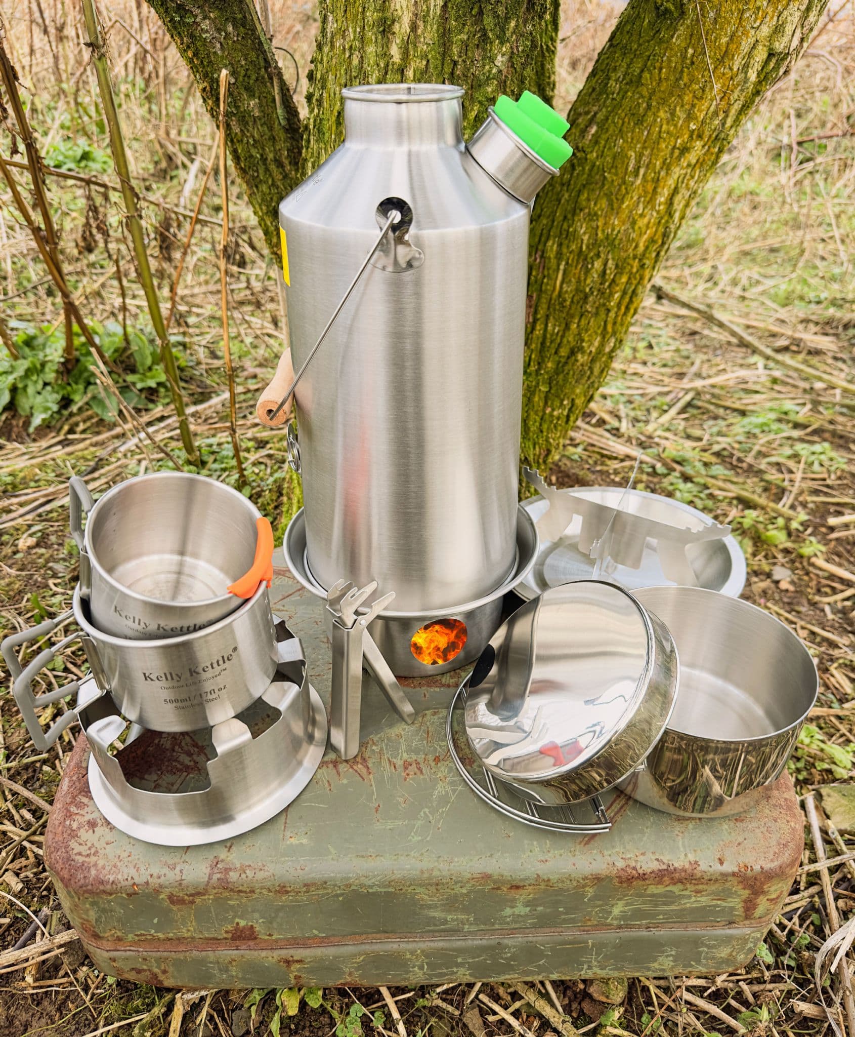 Kelly Kettle Ultimate Base Camp Kit Large Stainless Steel - Image 13