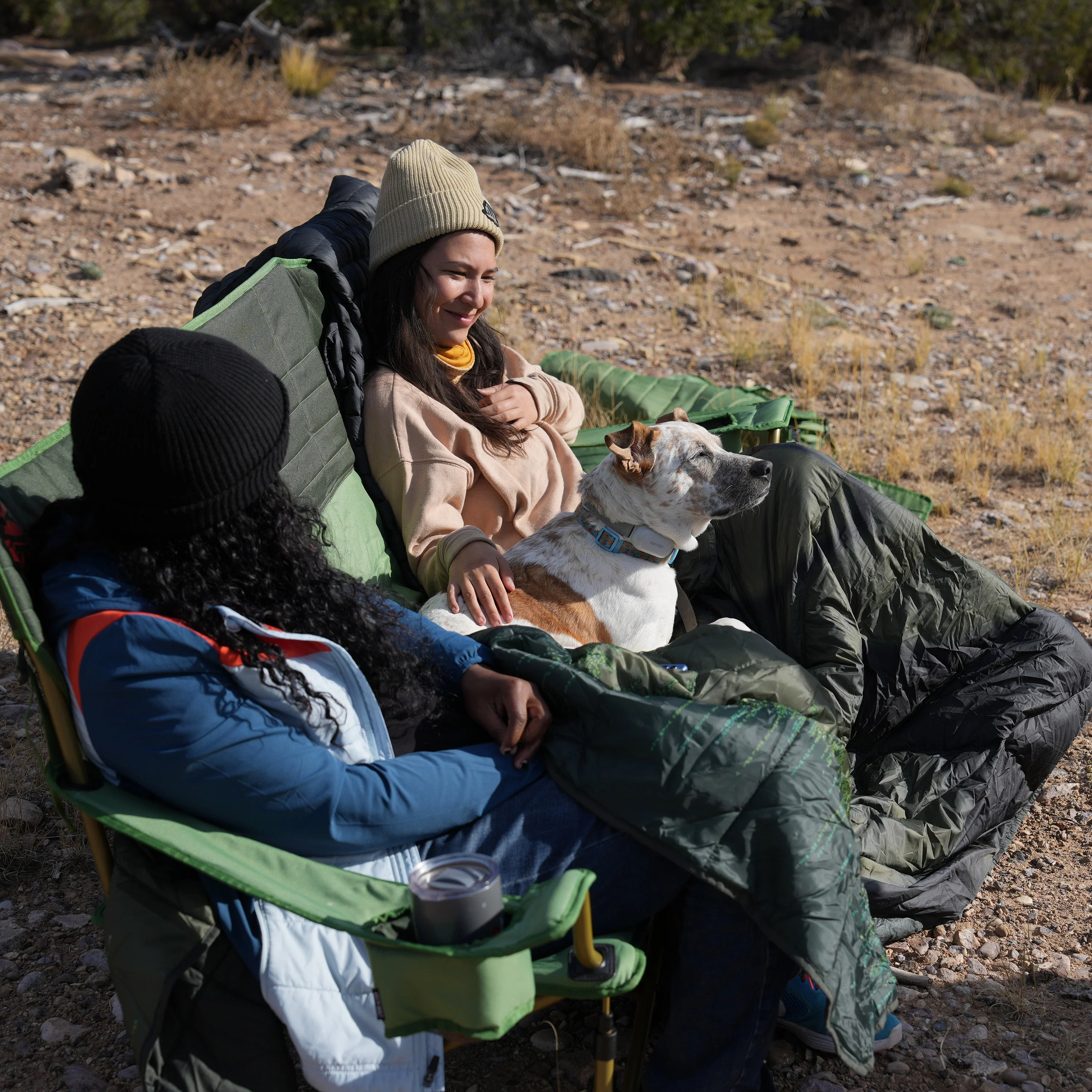 Kelty Bestie Treeline Blanket - Winter Moss - Image 7