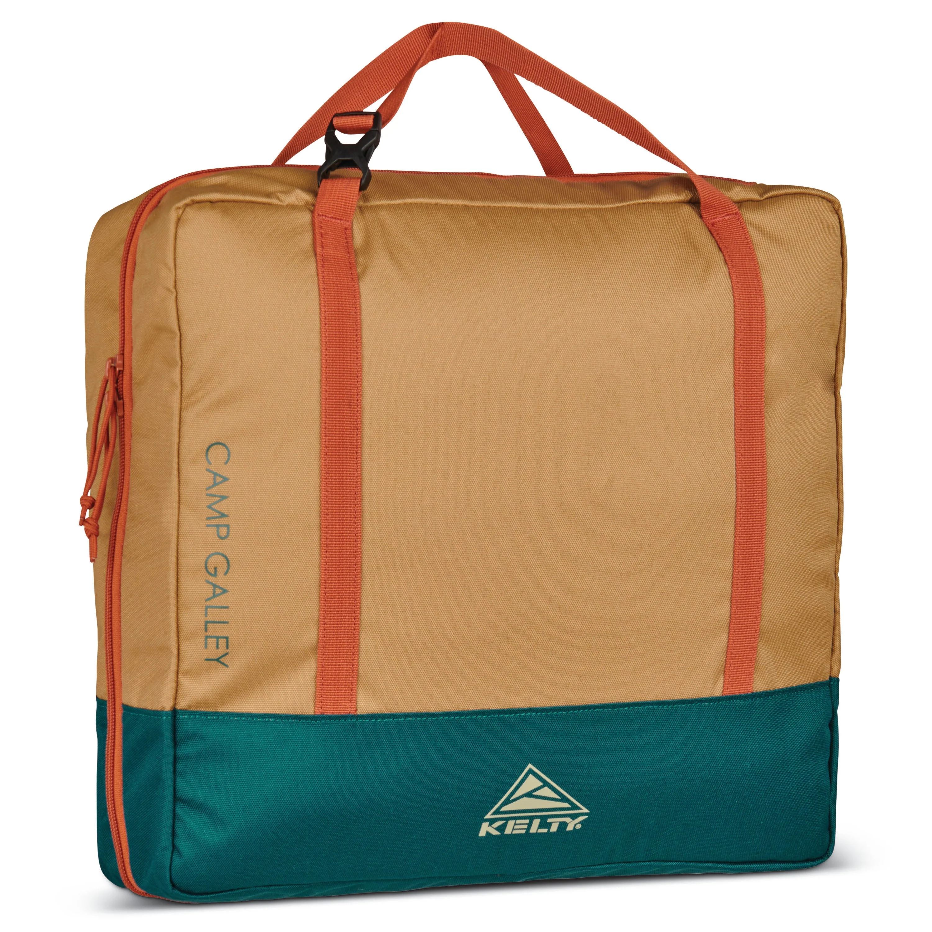 Kelty Camp Galley Camp Kitchen Organiser - Dull Gold / Deep Teal - Image 2