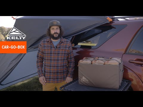 Kelty Car Go Box Camp Storage Organiser - Beluga/Dull Gold - Image 6