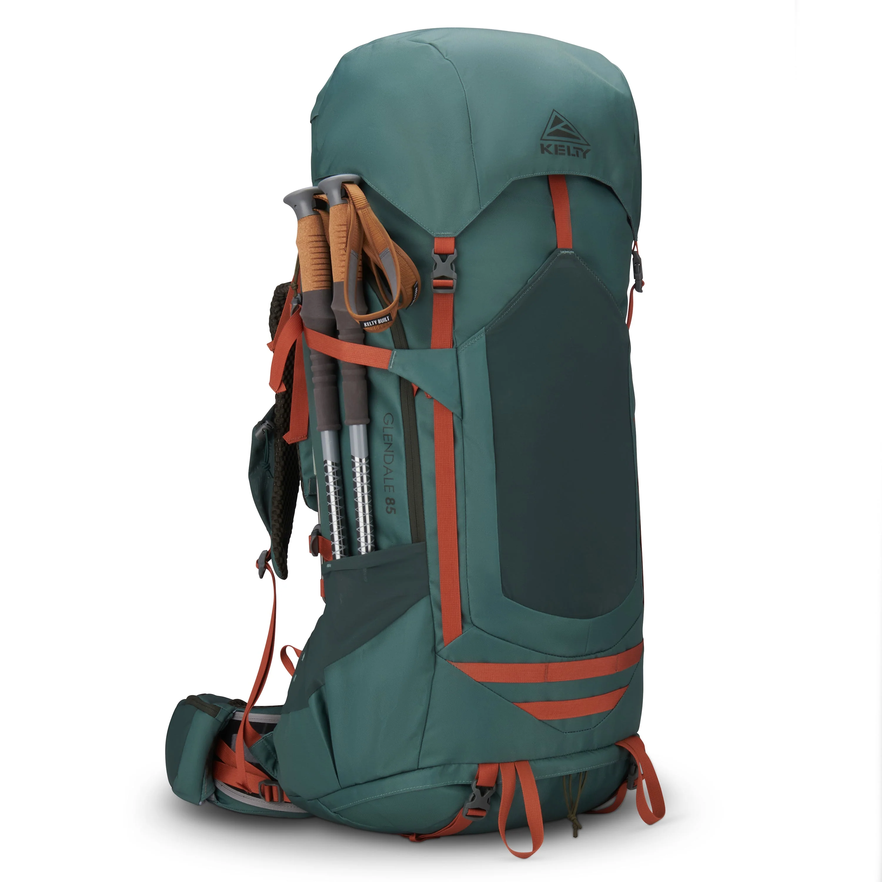Kelty Glendale 85L Duck/Gingerbread Backpack Bag - Image 6
