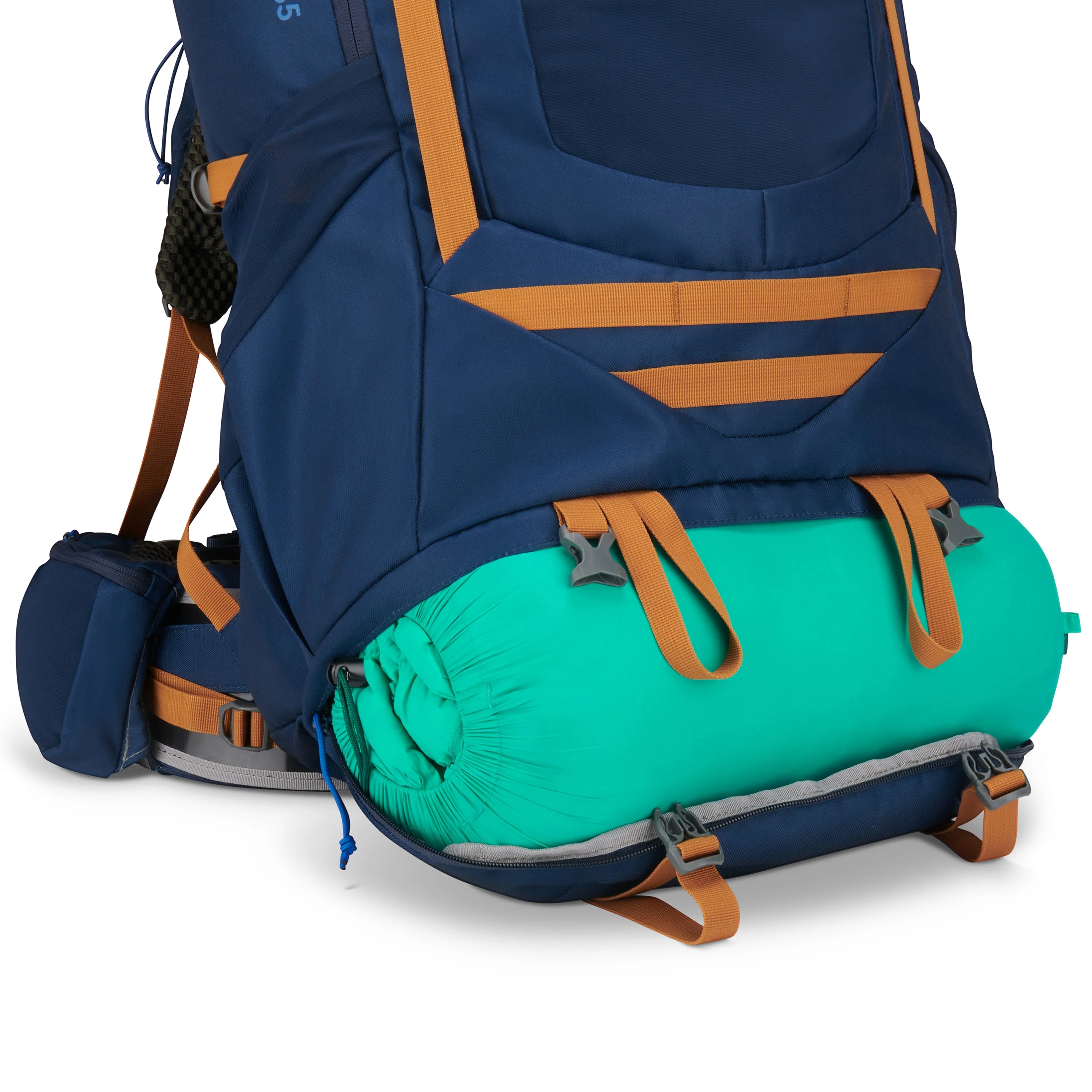 Kelty Glendale 85L Pageant Blue/Cathay Spice Backpack Bag - Image 3